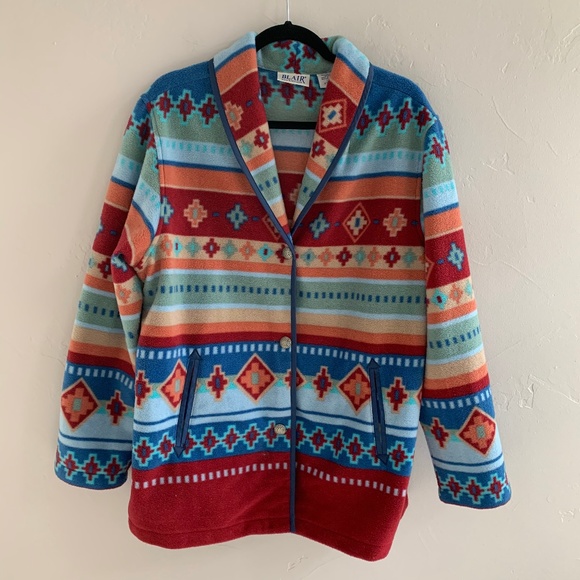 southwestern fleece jacket